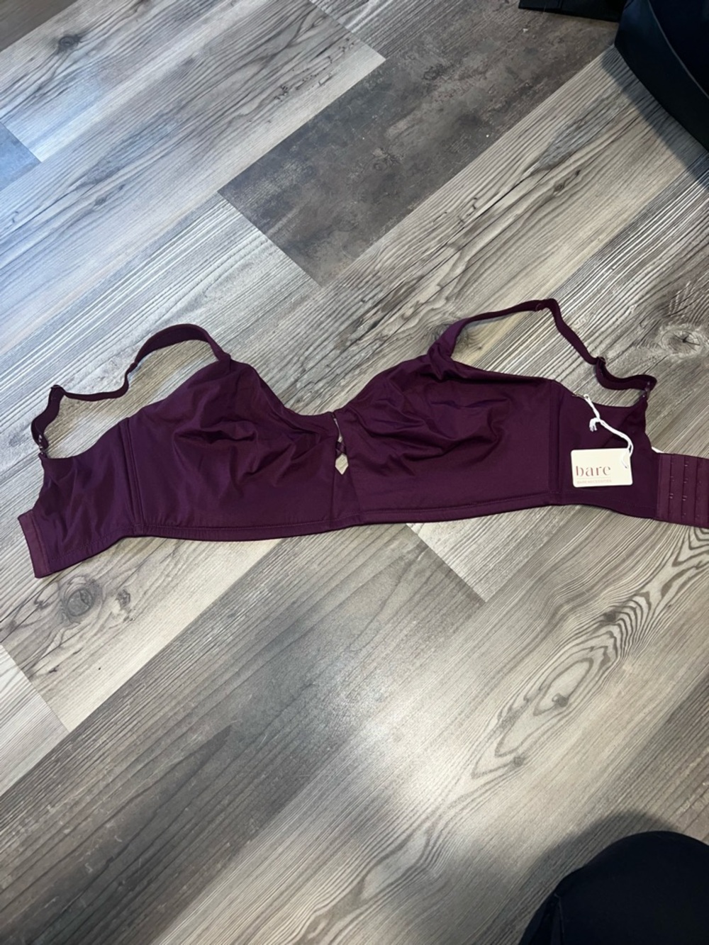 Bare Necessities Underwire Bra in Plum